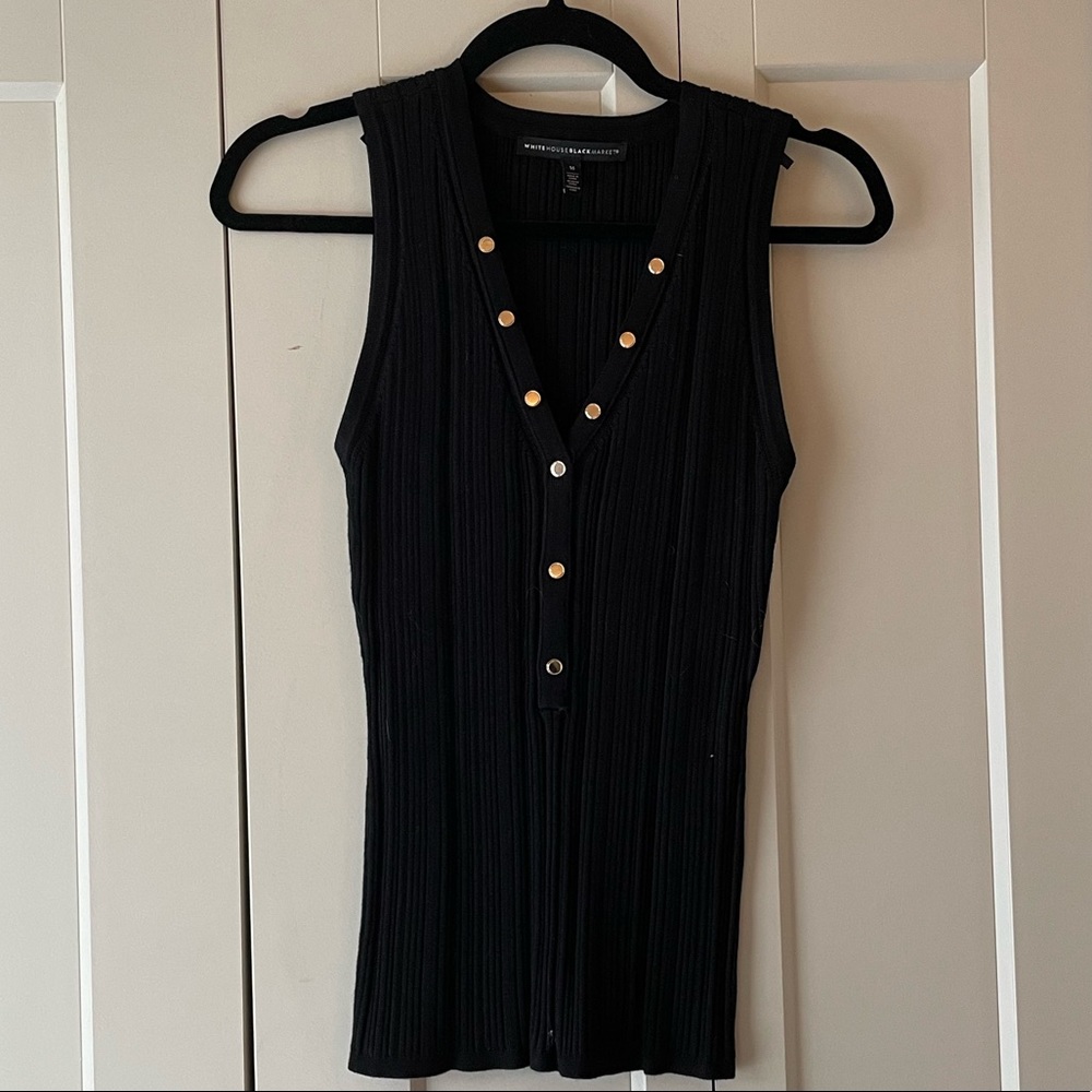 White House Black Market Knit Tank size M